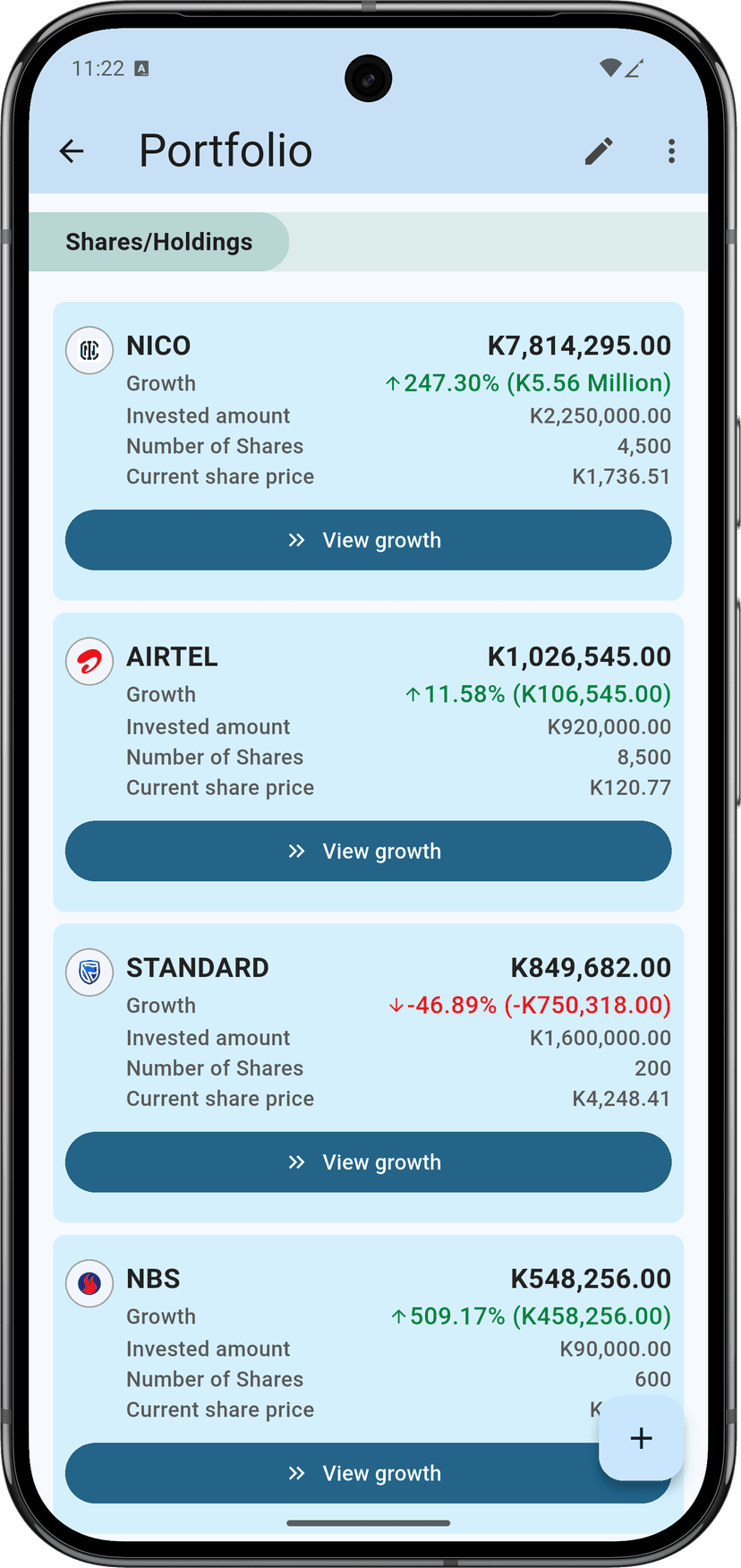 StockWatch Portfolio Dashboard